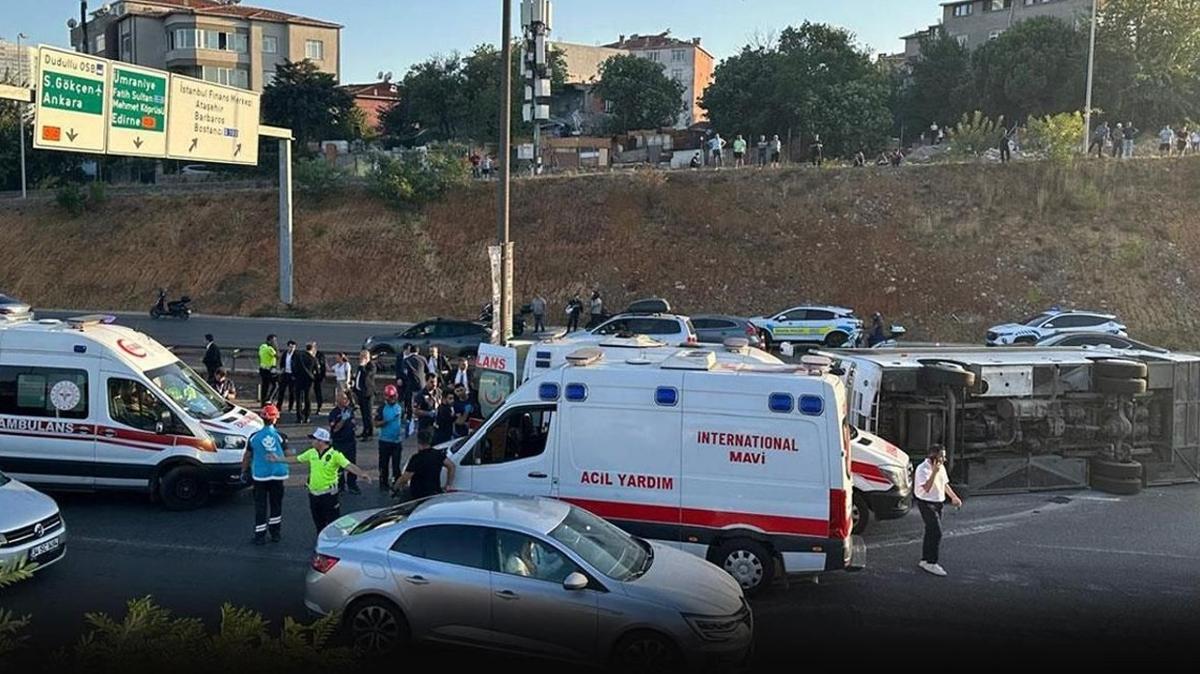 TEM Otoyolu mraniye kaza fotoraflar resimleri