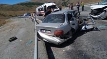 Erzincan'da korkun kaza! 3 l 6 yaral