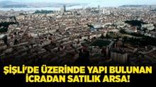 stanbul ili'de zerinde yap bulunan icradan satlk arsa!