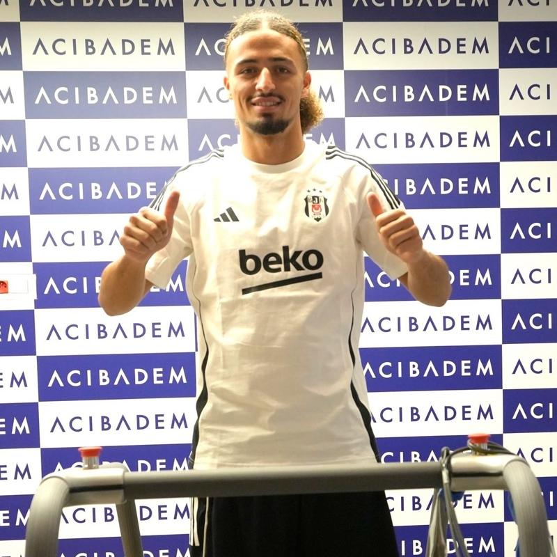 Beikta'n yeni transferi Taylan Bulut, salk kontrolnden geti
