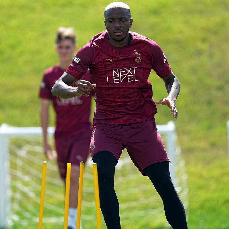 Galatasaray'da Kayserispor karlamasnn mesaisi balad