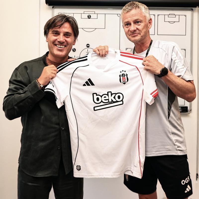 Montella, Ole Gunnar Solskjaer'e ziyarette bulundu