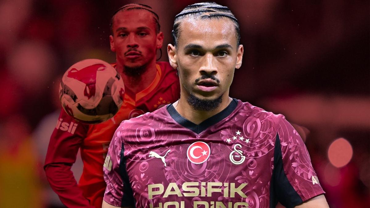 leroy sane galatasaray sper lig transfer fotoraflar resimleri