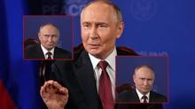 Putin ''sivil katliam'' sorusunu duymazdan geldi... Verdii tepki sosyal medyada gndem oldu