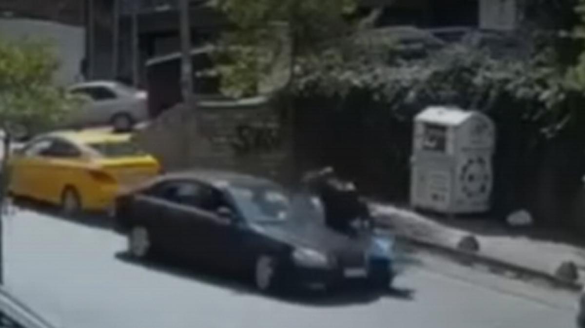 trafik kazas ara arpmas gvenlik kameras fotoraflar resimleri