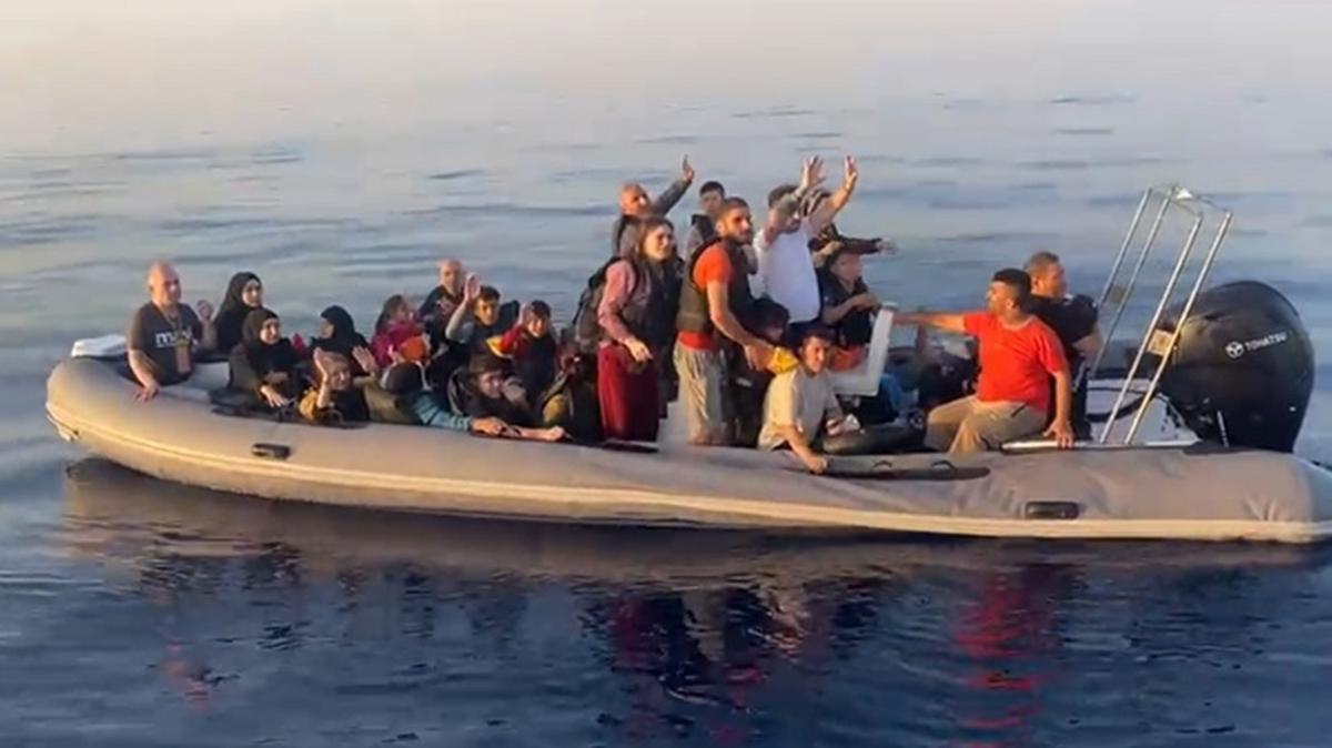 zmir Gmen Yakaland Aklar zmir Sahili fotoraflar resimleri