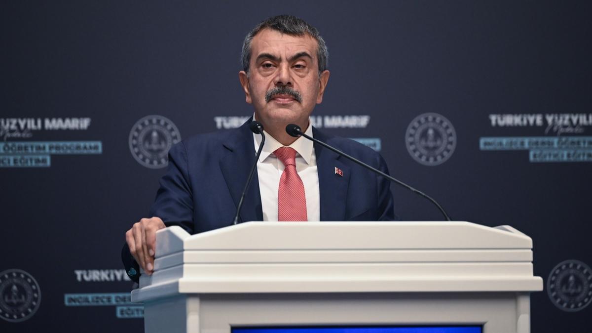 eitim bakan milli eitim maarif modeli fotoraflar resimleri