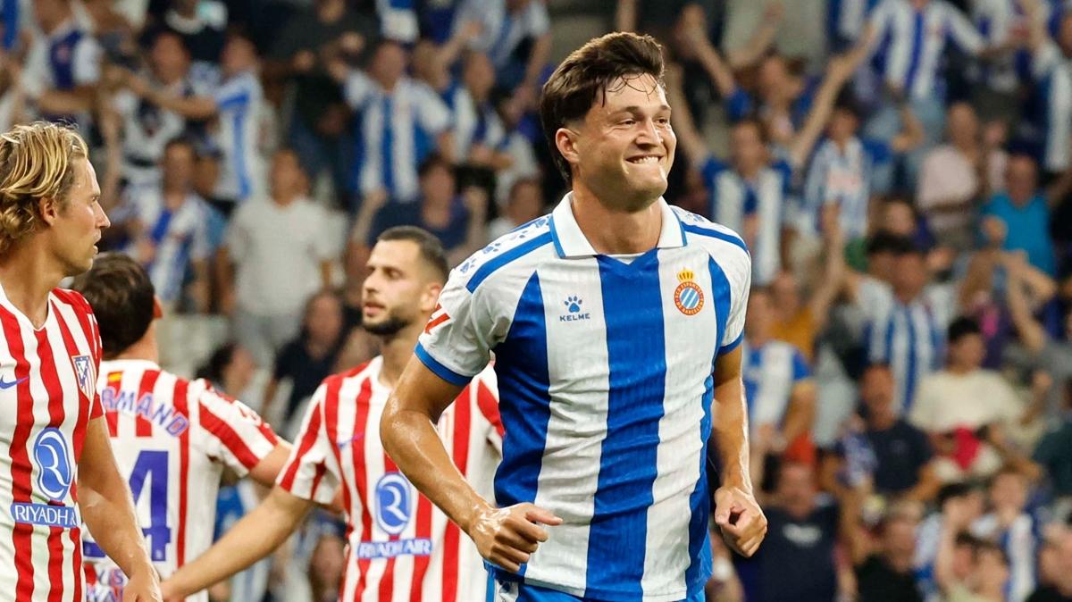 La Liga  Espanyol  Atletico Madrid fotoraflar resimleri