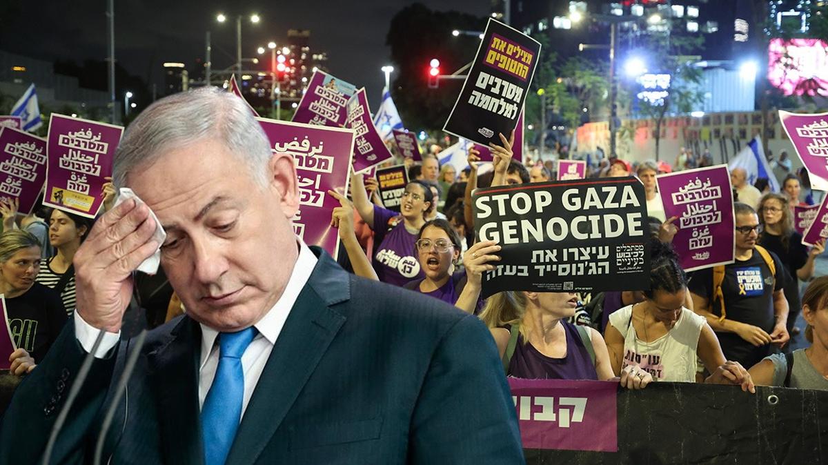 israil grev gazze netanyahu fotoraflar resimleri
