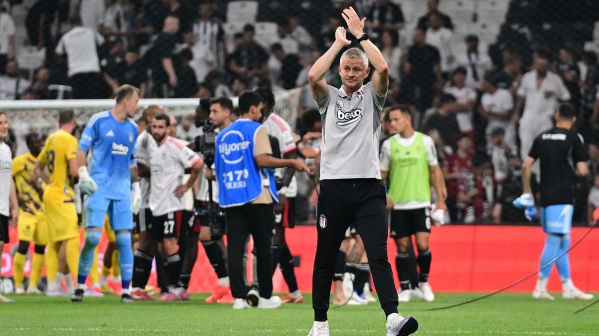 Beikta Sper Lig Ole Gunnar Solskjaer  fotoraflar resimleri