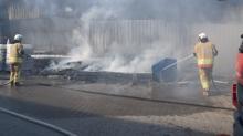 Manisa'da korkutan yangn: Byk hasar olutu