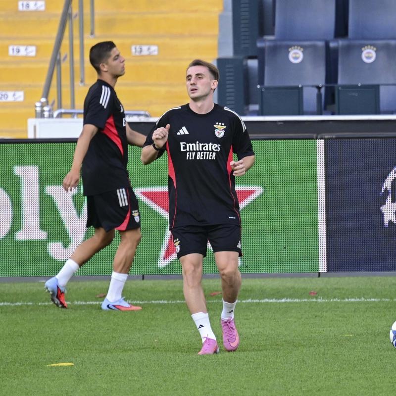Benfica, Fenerbahe ma ncesi son idmann gerekletirdi