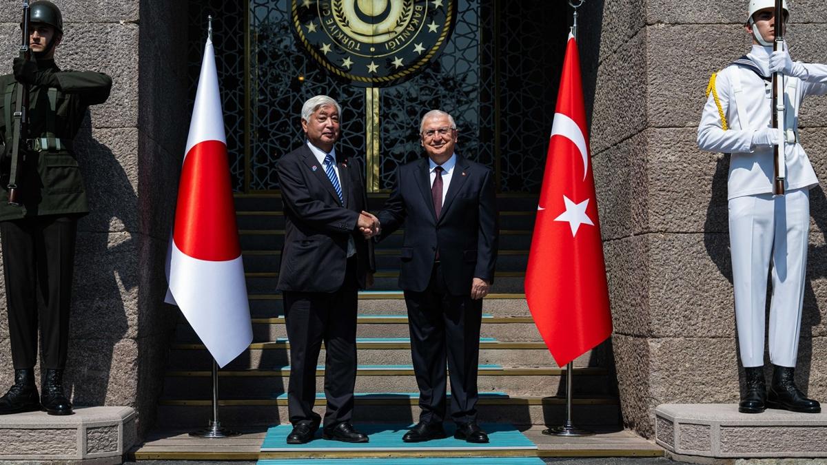 Milli Savunma Bakan Yaar Gler Japonya Nakatani  fotoraflar resimleri
