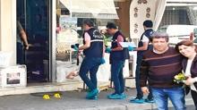 eyiz dkkannda e vaheti! Cani polis gzaltna alnd