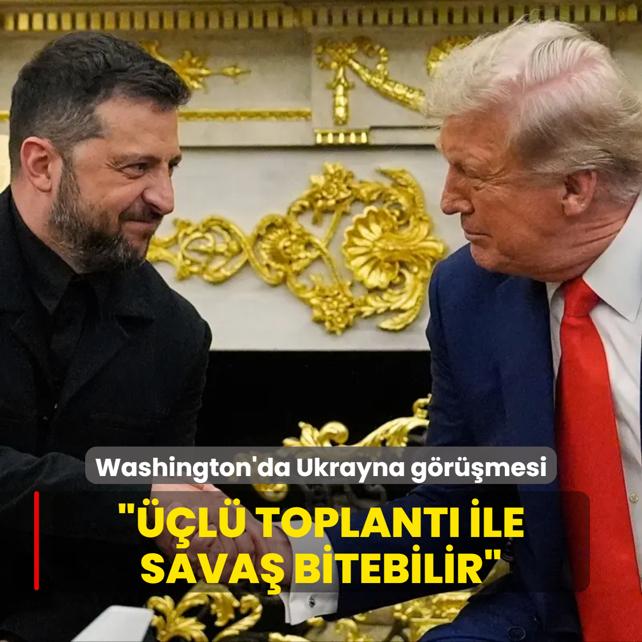 Washington'da Ukrayna grmesi: l toplant ile sava bitebilir