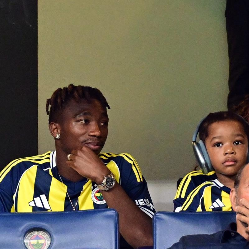 Fenerbahe'nin yeni transferi Nene, ma tribnde takip etti