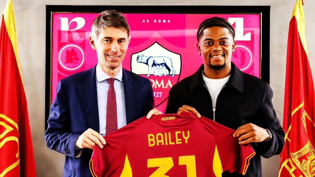 Leon Bailey Roma Transfer fotoraflar resimleri