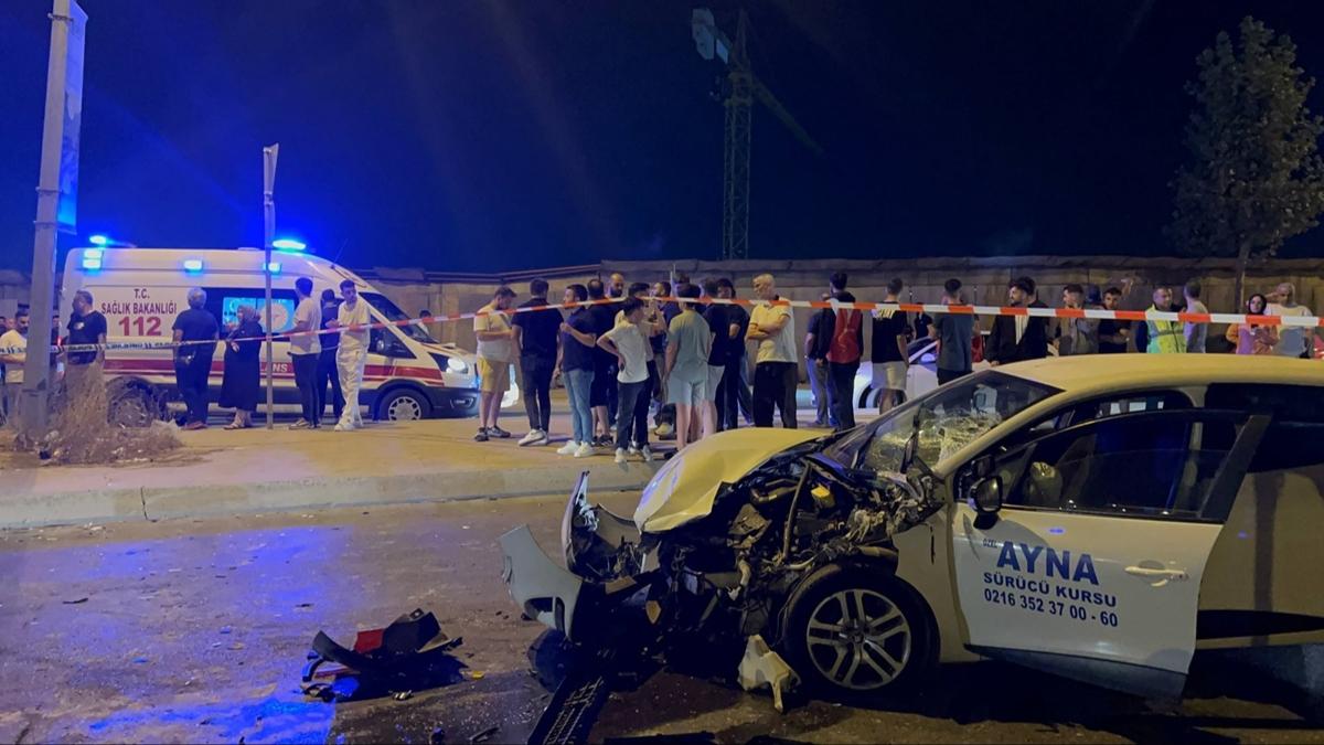 sultanbeyli trafik kazas kaza fotoraflar resimleri