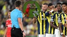 Fenerbahe'den penalt itiraz! te ceza sahasnda yaananlar...