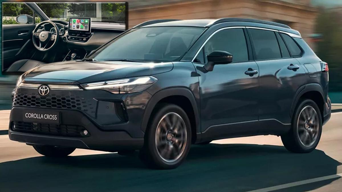 toyota corolla cross otomobil suv otomotiv fotoraflar resimleri