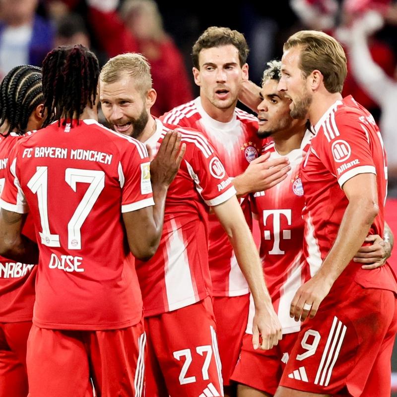 Bayern Mnih ligi 6 golle at!