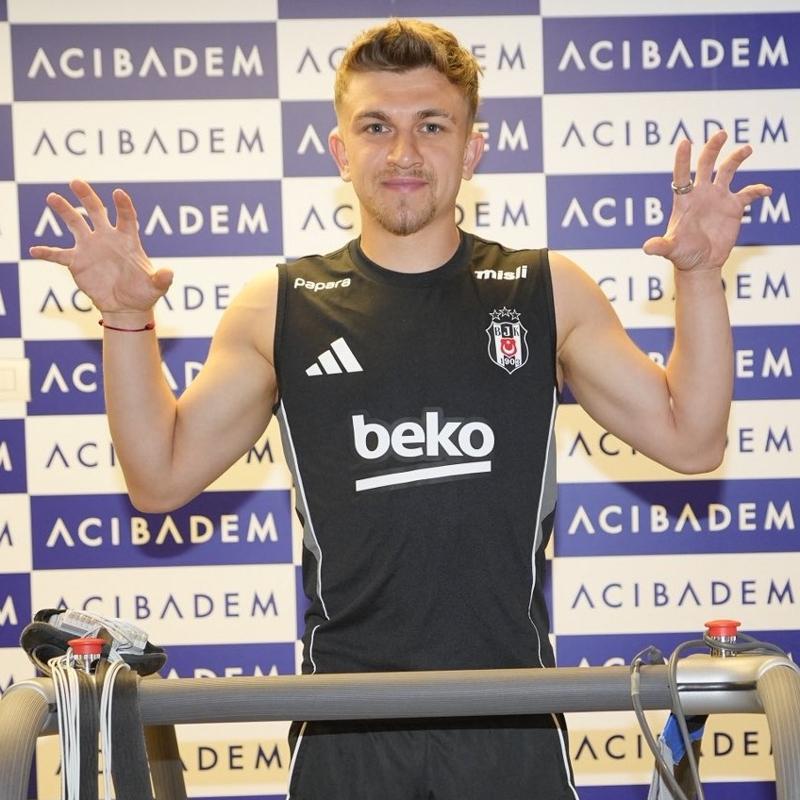 Beikta'ta yeni transfer Rdvan Ylmaz, salk kontrolnden geti