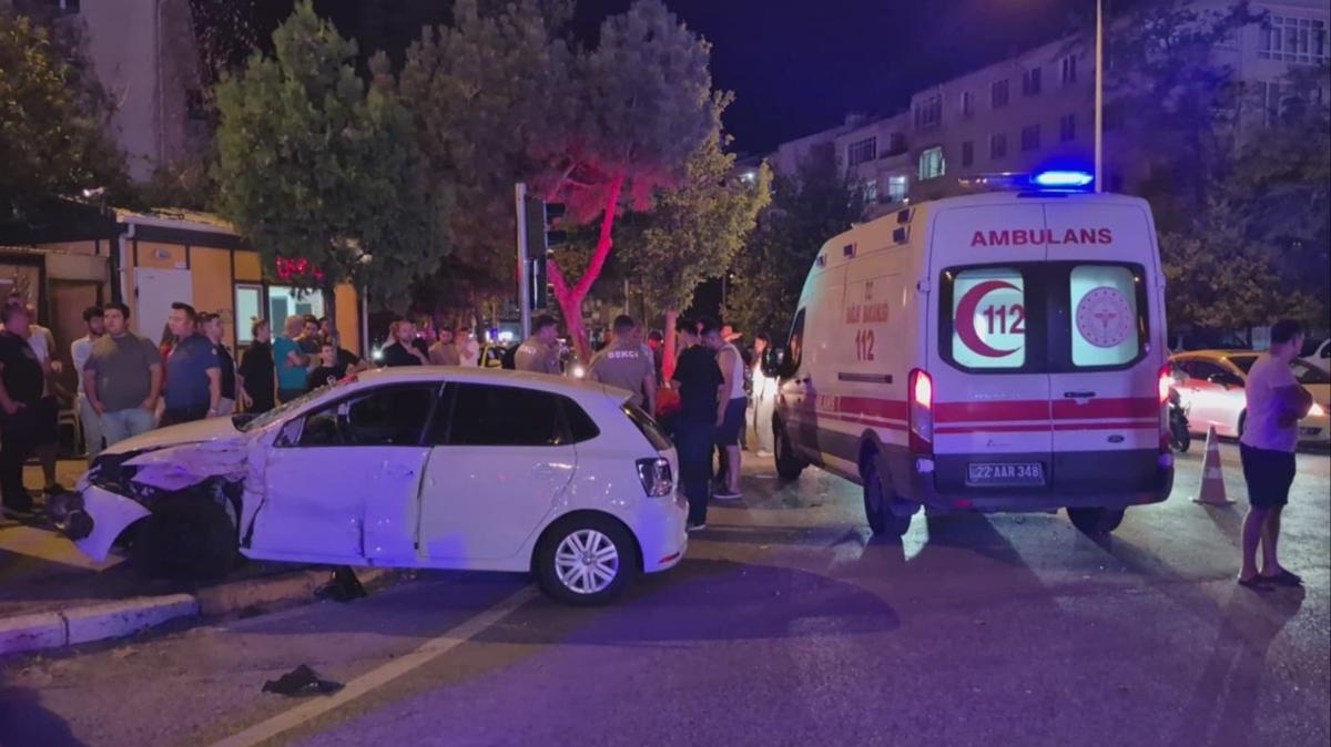 edirne  kaza trafik kazas fotoraflar resimleri