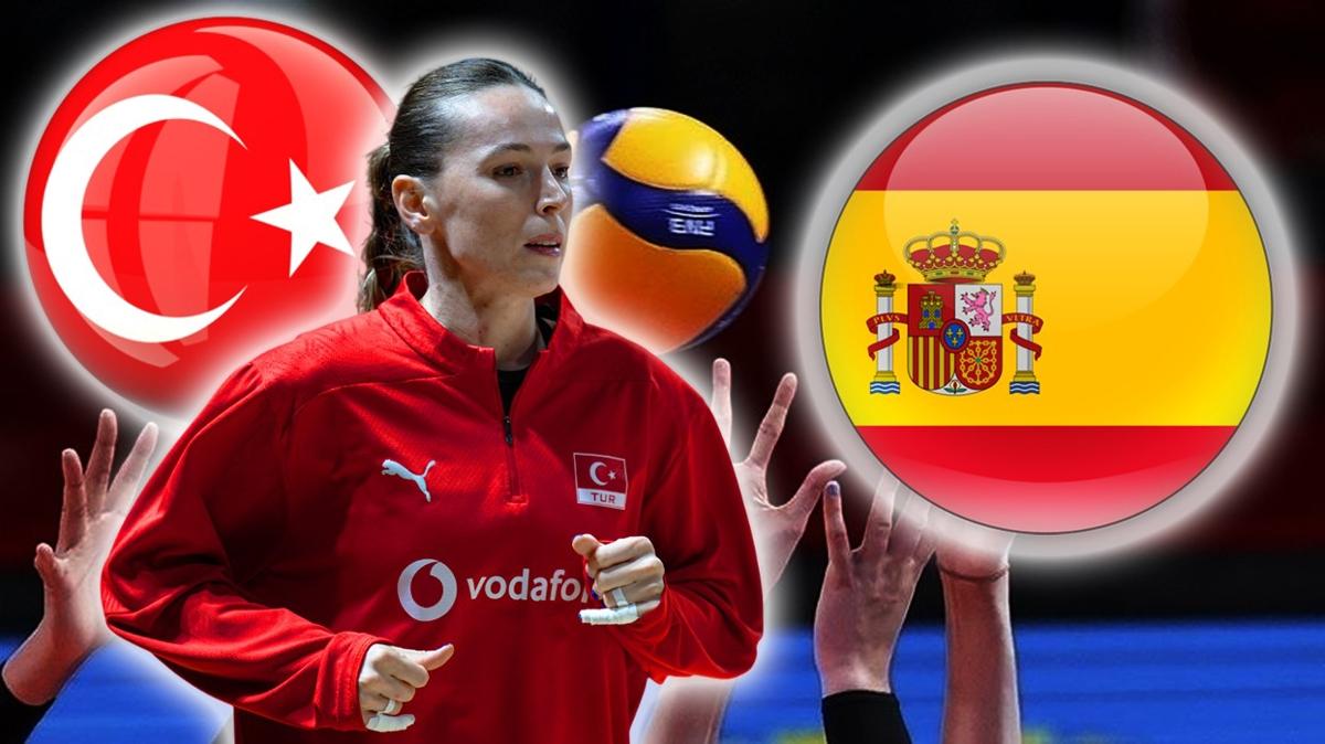 Trkiye - spanya voleybol ma canl izle Trkiye - spanya ma hangi kanalda Trkiye spanya voleybol ma fotoraflar resimleri