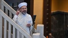 Diyanet leri Bakan Erba: Soykrmc siyonistler evrensel deerleri yok eden inat bir mikroptur