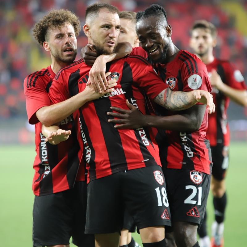Gaziantep FK ligde bu sezonki ilk 3 puann ald