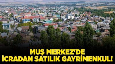 Mu Merkez'de icradan satlk gayrimenkul!