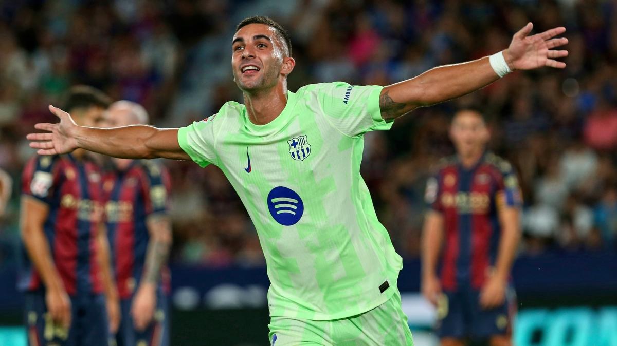 barcelona levante la liga fotoraflar resimleri