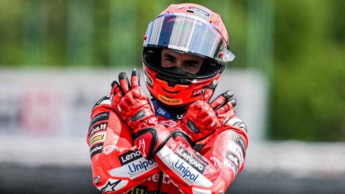 Marc Marquez moto gp macaristan fotoraflar resimleri