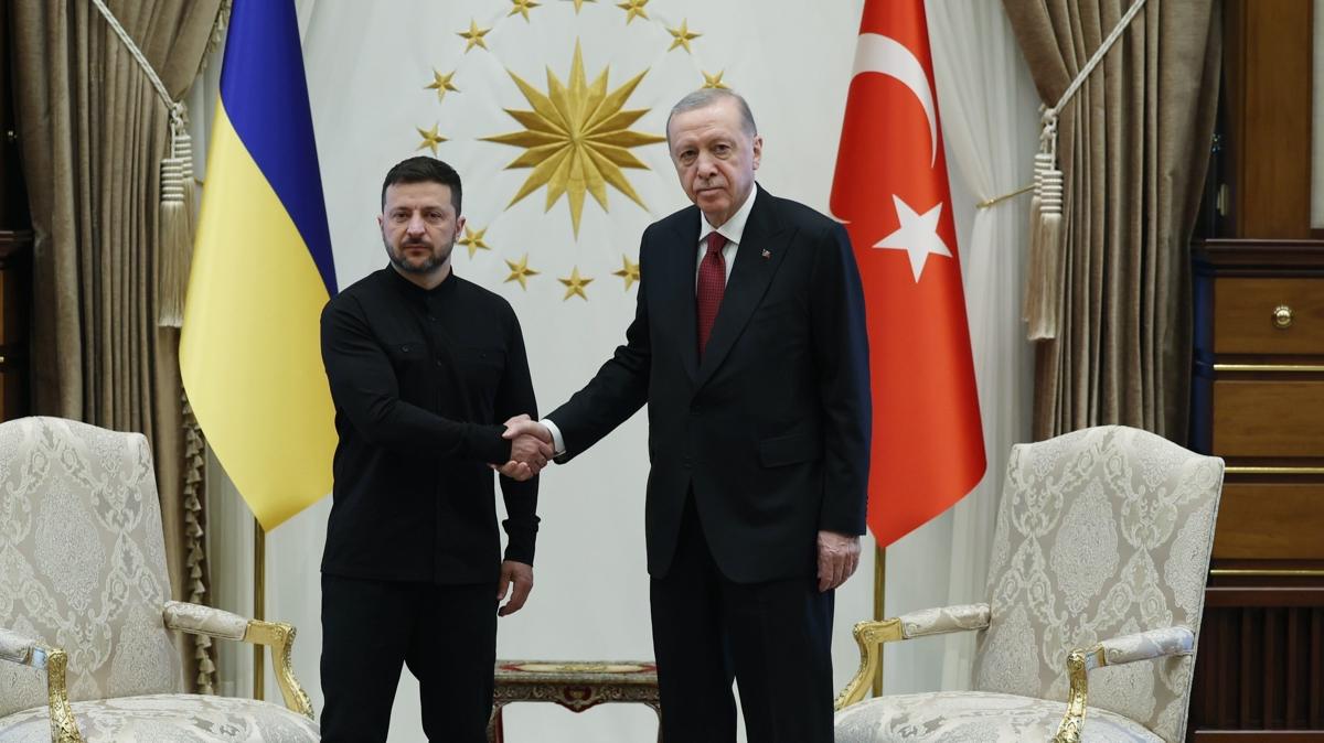 Bakan Erdoan Ukrayna Teekkr fotoraflar resimleri