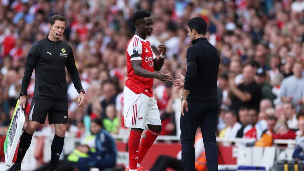 Arsenal'e Saka'dan kötü haber