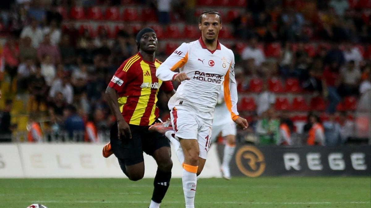 Leroy Sane Galatasaray Kayserispor fotoraflar resimleri