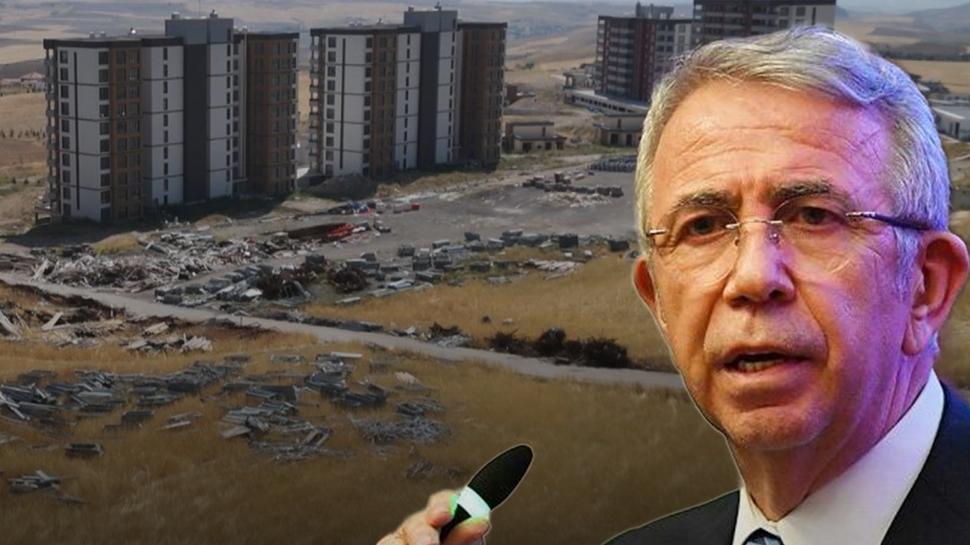 Hizmet yok algı var! Mansur Yavaş'ın konut sözü yalan oldu
