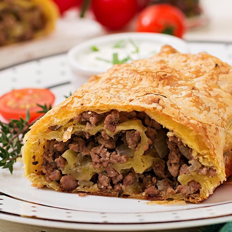 Kahvaltya ipak hazr: En kolay hazr yufkadan kymal brek tarifi