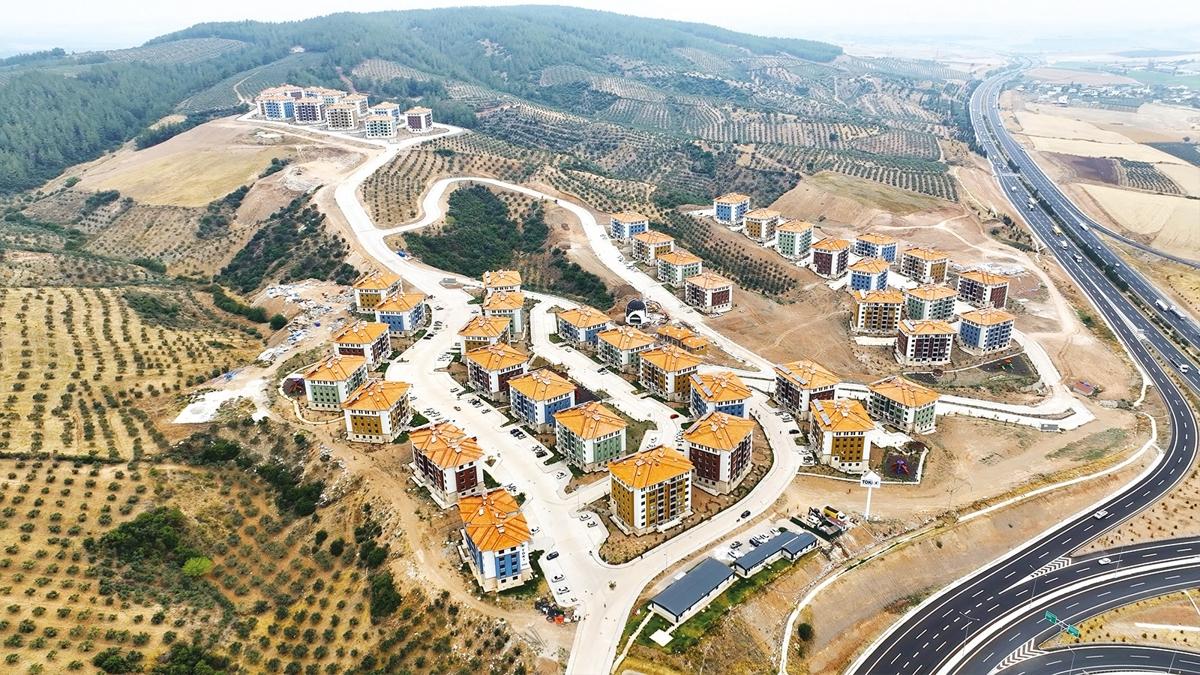 deprem konutu Osmaniye Yaverpaa 108 bin metrekare fotoraflar resimleri
