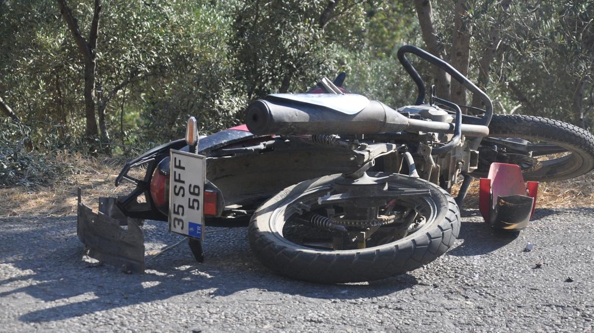 demi kaza  motosiklet arpma  zmir l yaral fotoraflar resimleri