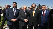 MHP Lideri Baheli, Malazgirt Belediye Bakan Trker ile grt