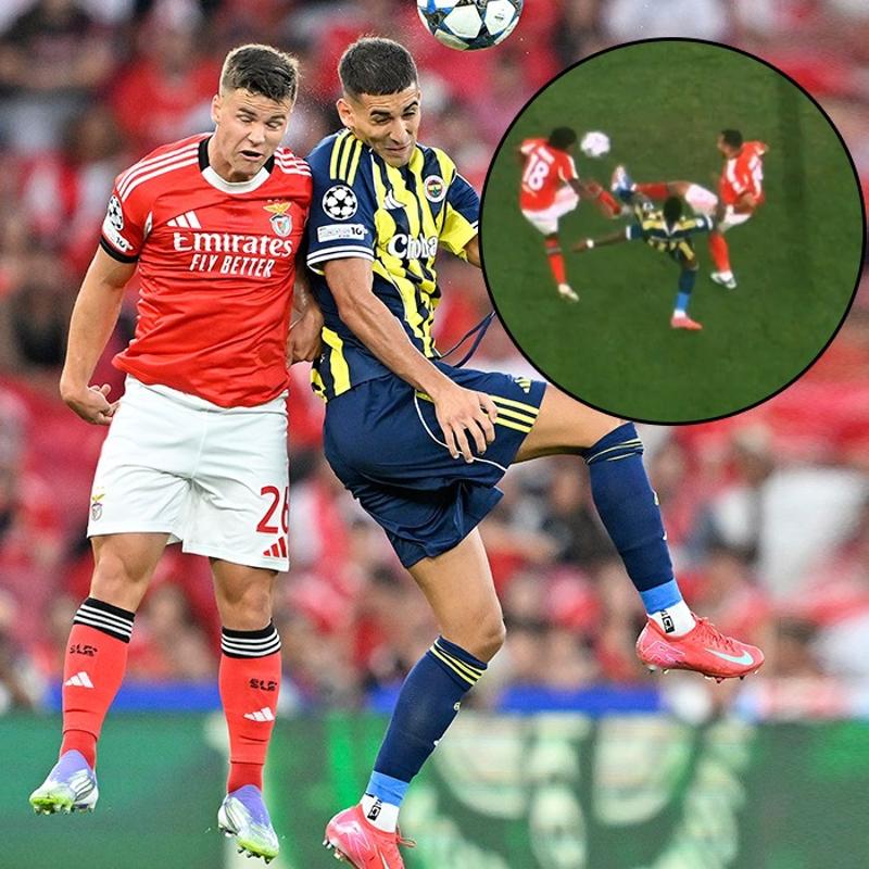 Benfica'nn gol ofsayta takld! te o pozisyon...