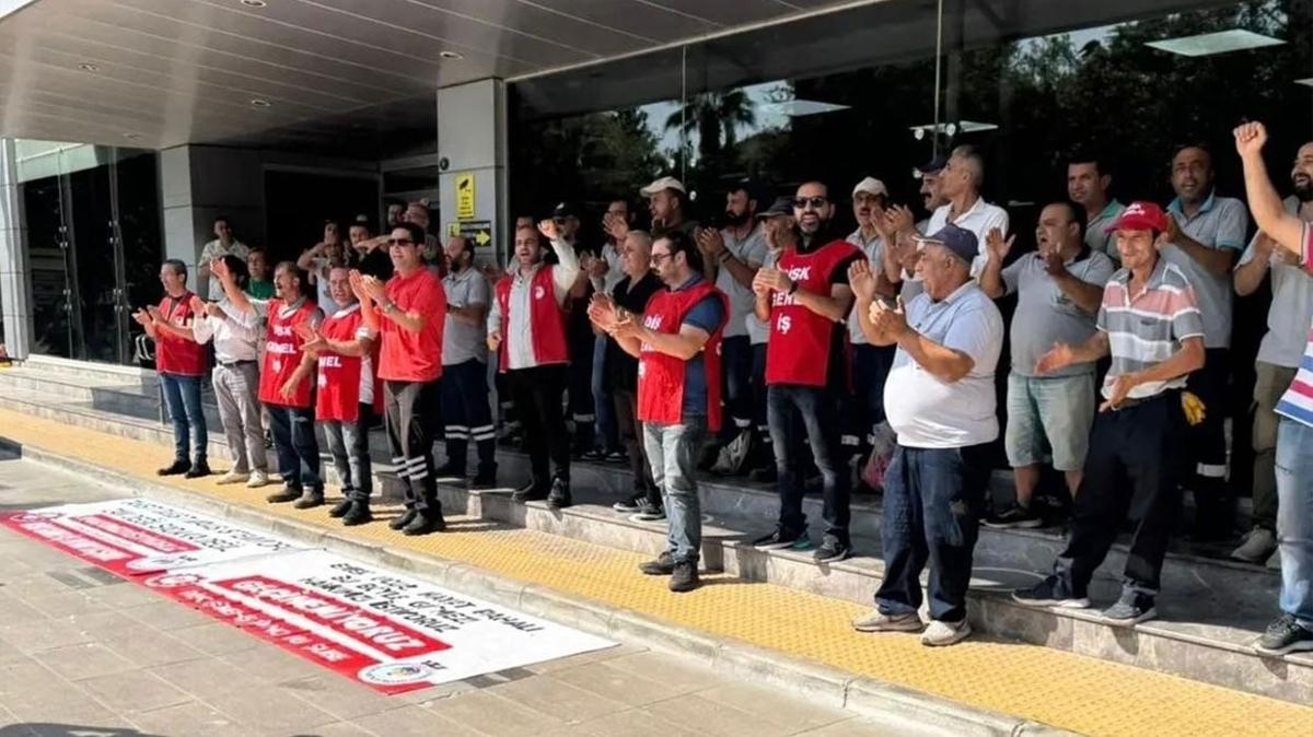  i eylemi  Memur protestosu karyaka fotoraflar resimleri