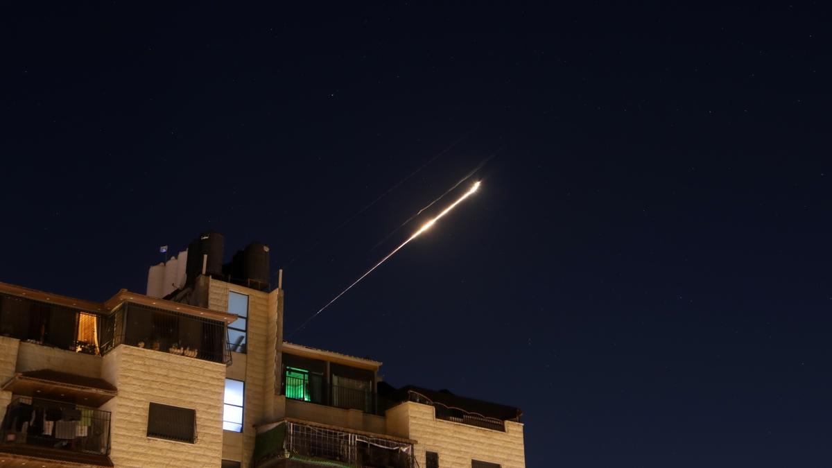 srail Balistik Fze Tel Aviv Ben Gurion Havaliman Saldr Husiler fotoraflar resimleri