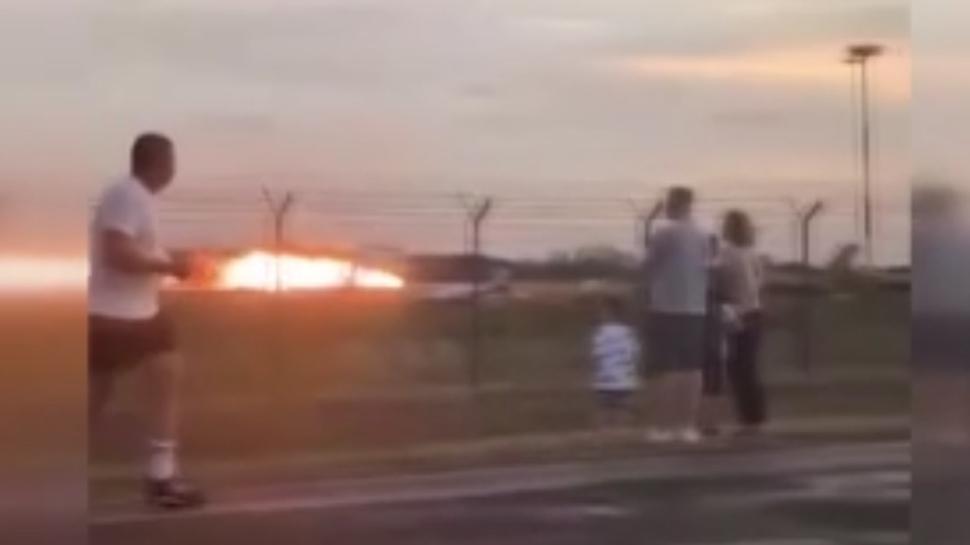 Polonya'da F-16 faciası... Gösteri uçuşunda uçak düştü