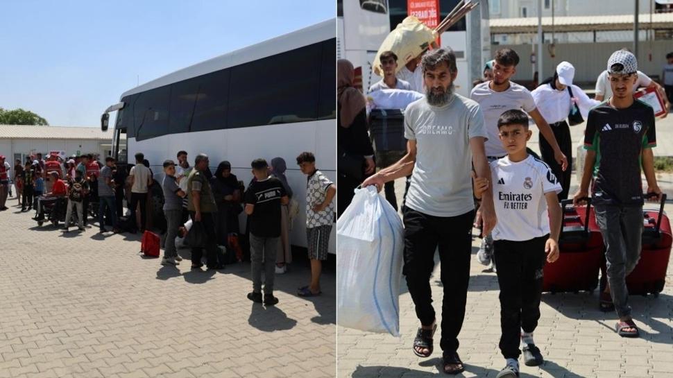 Suriyelilerin gönüllü dönüşleri sürüyor: 4 otobüs 2 tırla yuvalarına gittiler