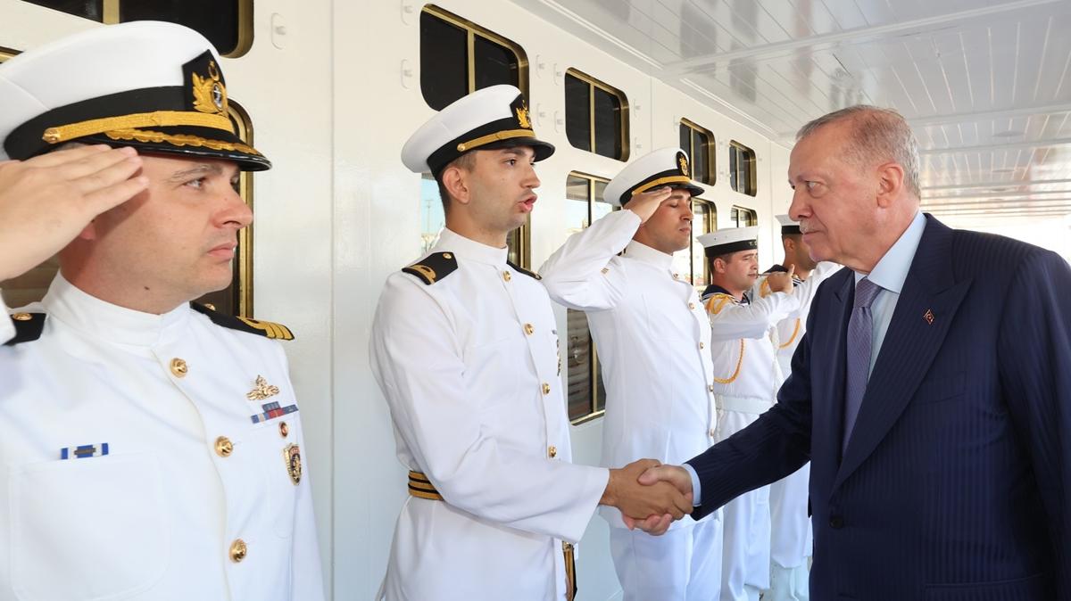 Recep Tayyip Erdoan Emine Erdoan Savarona Yat ziyareti fotoraflar resimleri
