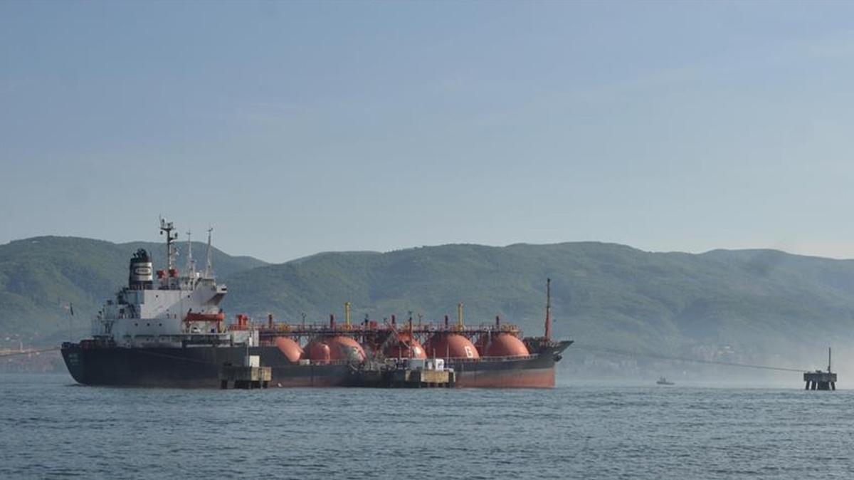 Cezayir LNG gemisi  Trkiye limanlar  Lalla Fatma Nsoumer fotoraflar resimleri