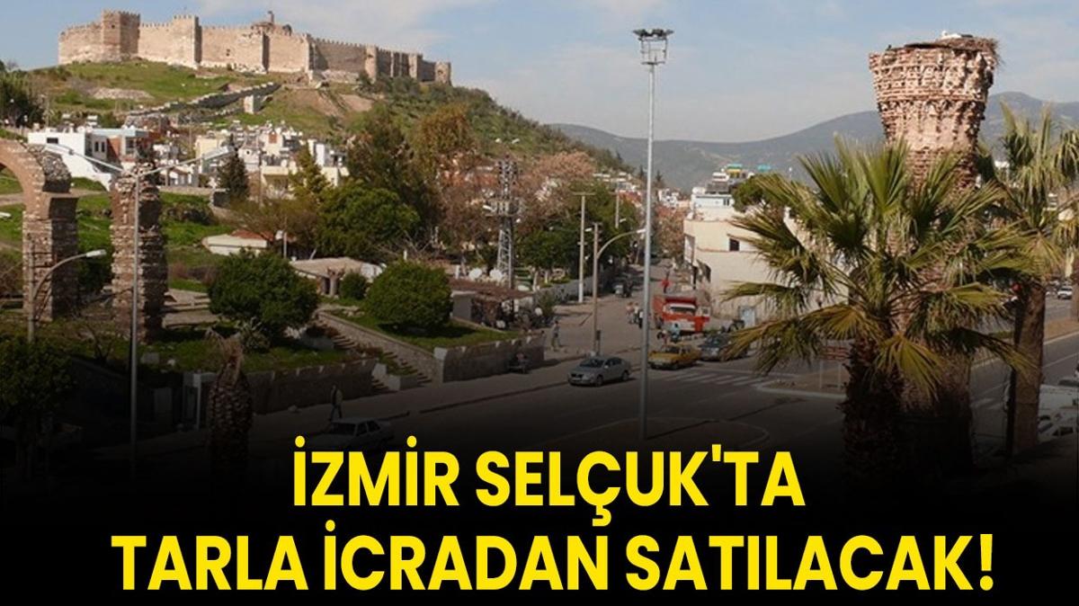 zmir Seluk tarla sat icra sat fotoraflar resimleri