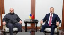 Bakan Fidan, Ukraynal yetkili Umerov ile grt